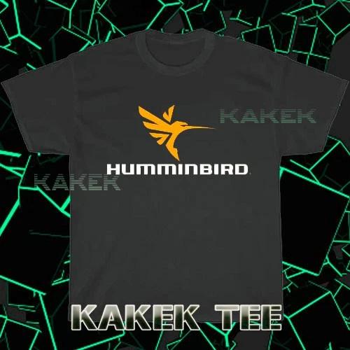 Humminbird Fishing Logo American T-Shirt Funny Size S to 5XL L