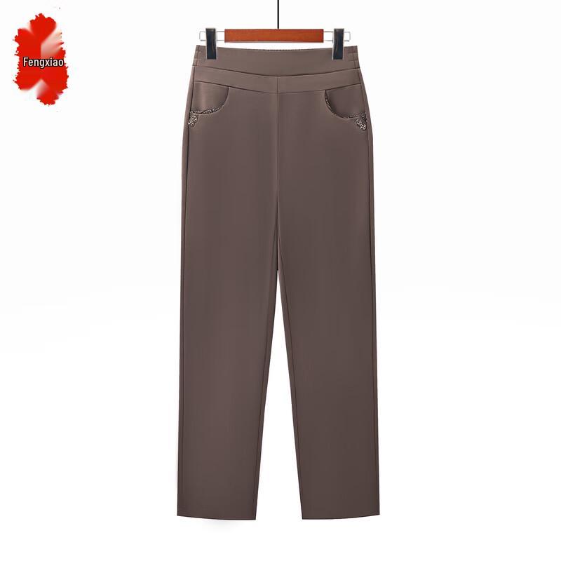 Fengxiao Middle-Aged & Elderly Women's Casual Straight-Leg Pants