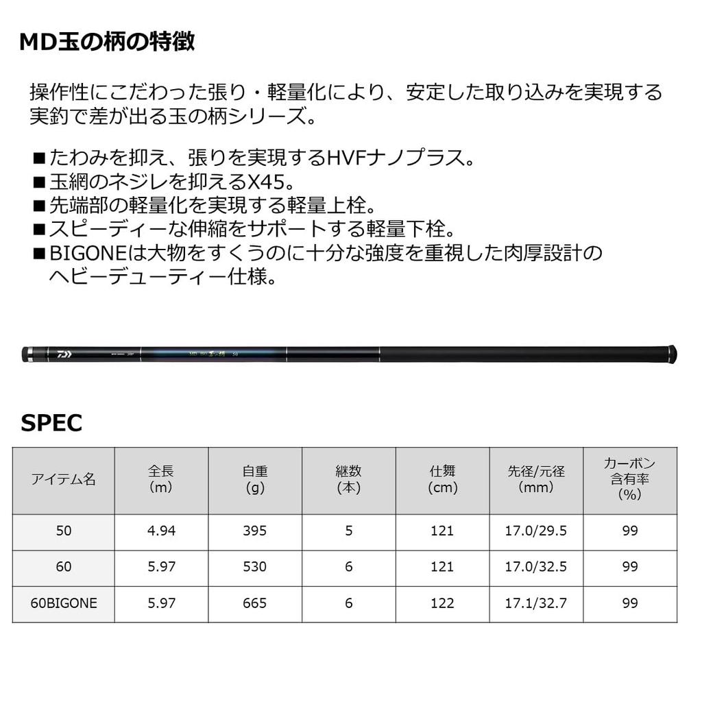 DAIWA MD ISO Fishing Rod 60BIGONE Black