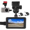 1080P Motorcycle DVR Front Rear Double Lens Dash Camera Driving Recorder Built‑In G‑Sensor Loop Recording