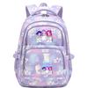 Anime Cartoon 26 Letter Print Backpack Campus Fashion Student Bag Large Capacity