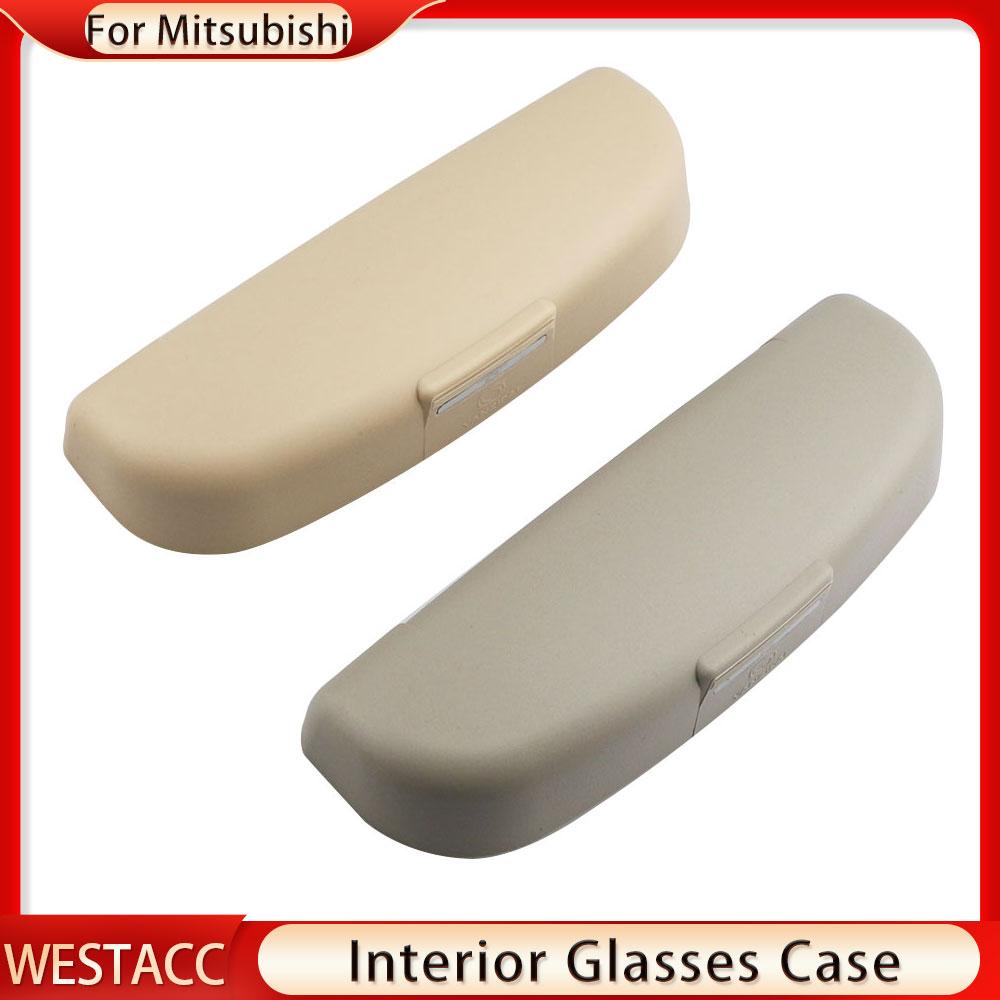 

Автомобильный держатель для солнцезащитных очков из АБС-пластика, зажим для очков, ящик для хранения очков, чехол для Mitsubishi Outlander 2009 - Автоаксессуары