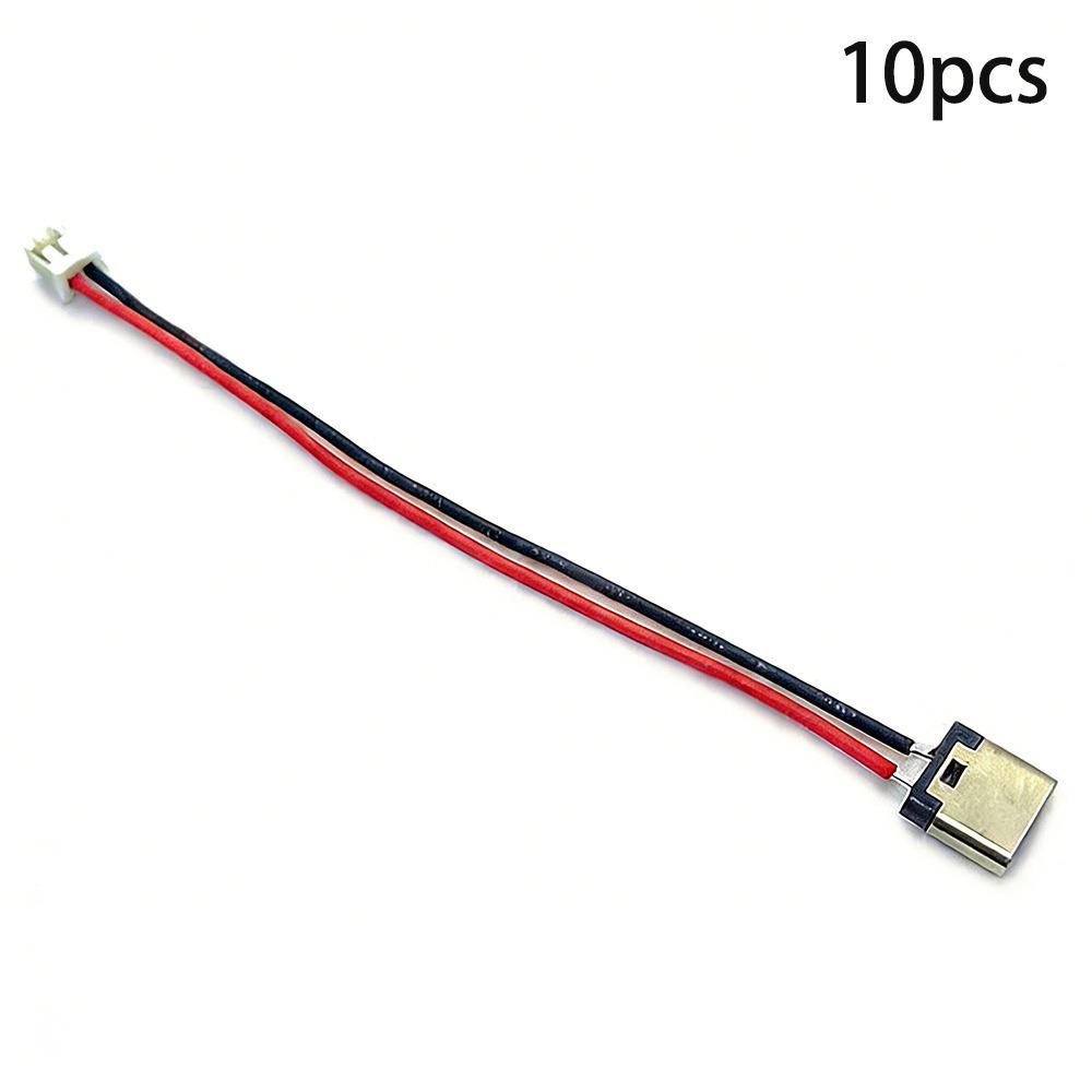 10pcs Professional 20AWG USB C Connector Welding Male to Female Type-C Wire Universal 2 Pin Connector Electronic Repair