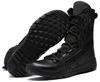 Boots Men's Large Tactical Boots Ultralight Flight Boots Men's Mountaineering Boot Hiking Training Boots High Top Security Boots Men's