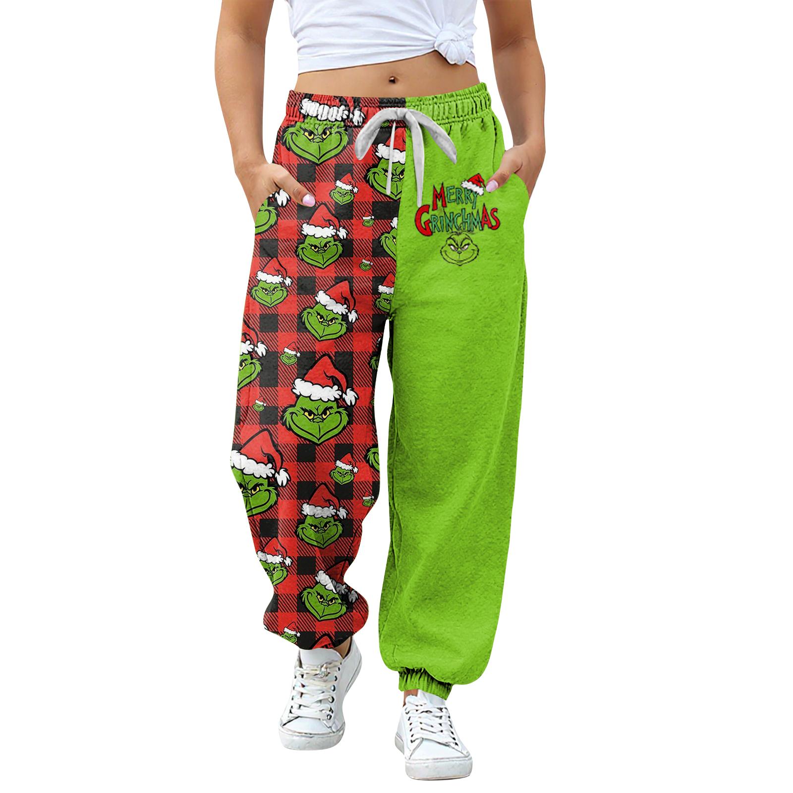 

Детская мода, рождественские свободные талии, однотонные повседневные спортивные штаны для отдыха 140