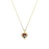 Exquisite Micro-Inlaid Full Diamond Real Gold Titanium Steel Necklace - Women's Luxury Clavicle Chain
