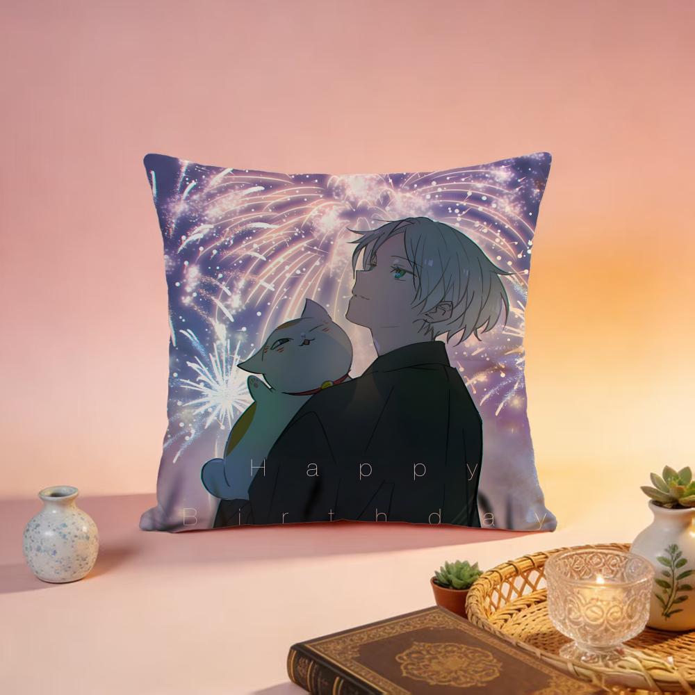 Trending NNatsumes Book of Friendsed Cushion Cover Premium SkinFriendly Pillow Case MultiPurpose for Home Office Travel