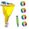 Entertainment Throwing Game Giants Elastic Pants with 4 Balls and Air Pumps Outdoor Ball Sensory Tossing Game Toy