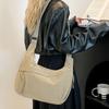 Large Capacity Sports Crossbody Bag Korean Style Dumpling Bag Nylon Shoulder Bag  School/Office