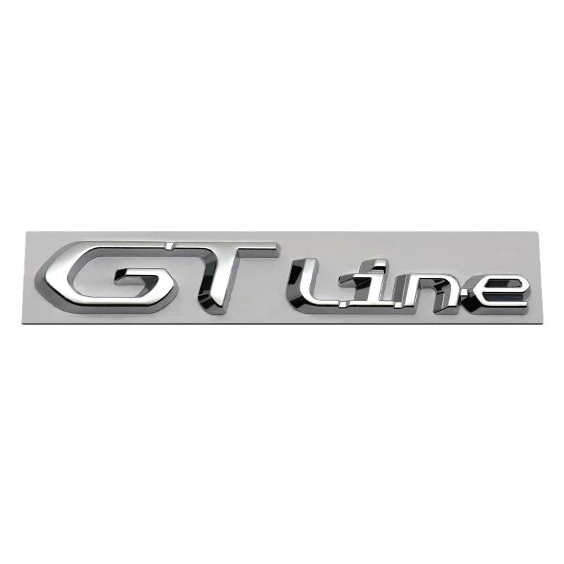 BRZ1 For VOLKSWAGEN VW GTI Car Body Metal Emblem Auto Rear Trunk Badge For Peugeot GTI GT GTline RCZ 307 207 407 607 4008 206 107 308 im2