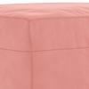 Pink Velvet Bench 70 X 35 X 41 Cm
