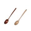 2pcs Wooden Spoon Healthy Tableware Kitchen Cooking Wooden Cooking Spoons Utensil Tools Soup Teaspoon Catering