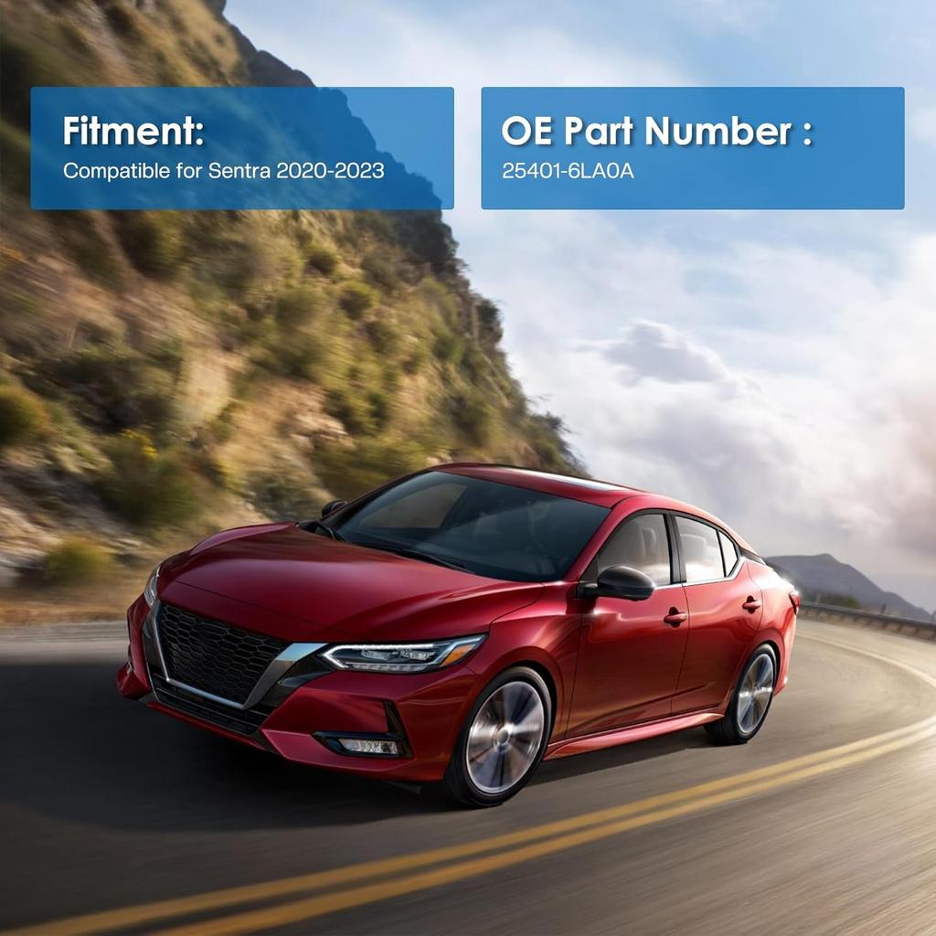 Power Window Switch Driver Left Front Compatible for Nissan Sentra 2020-2023, Replaces OE 25401-6LA0A - ABS Window Control Master Switch Direct Fit