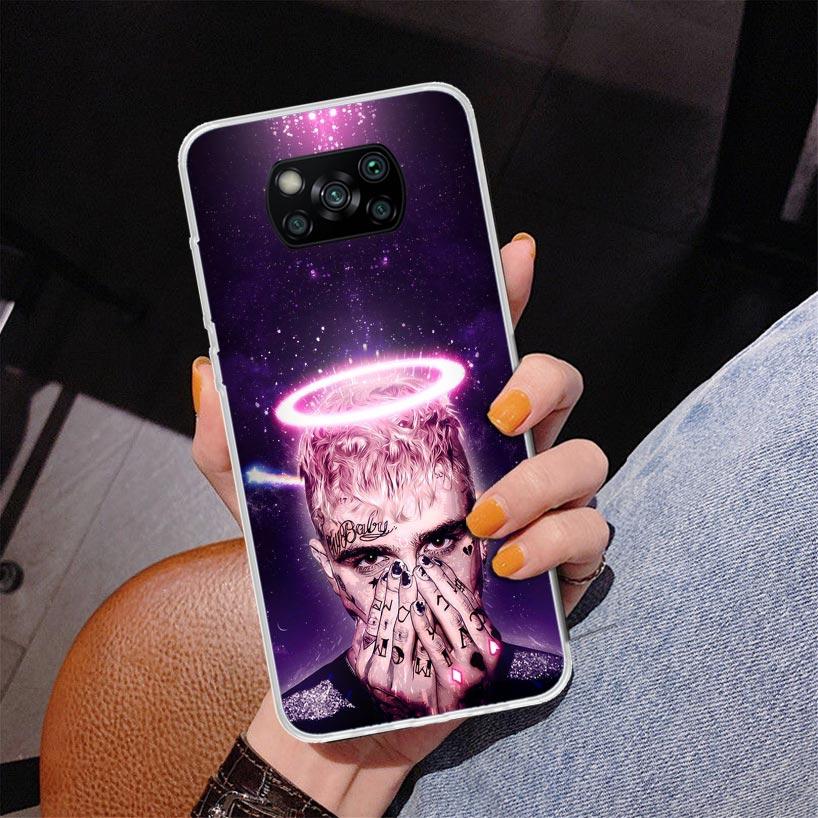 Lil Peep Singer Phnoe Case for Xiaomi Poco X5 X6 X7 Pro X4 Gt F7 Ultra M8 M7 Redmi 15C 15 13C 13 12C 12 Unique Cover Coque Poco