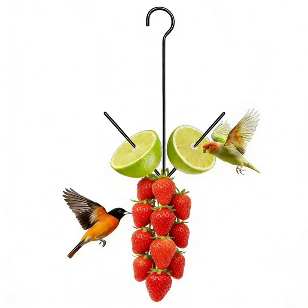 Bird Feeder Hanging Metal Bracket Feeder