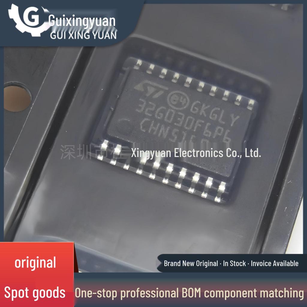 STM32G030F6P6 32-bit Microcontroller Chip, TSSOP-20 Package