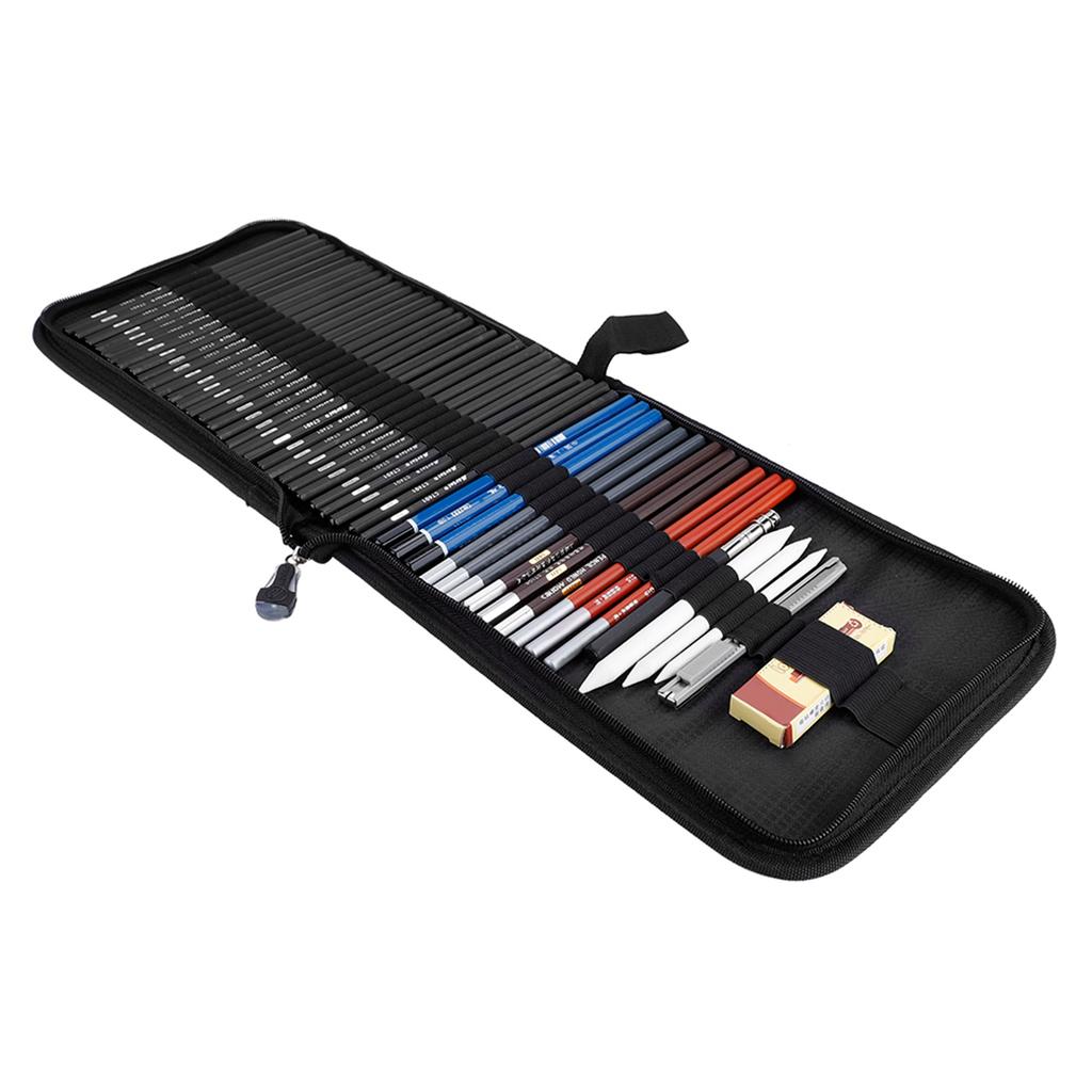Marley Sketch Pencils Eraser Charcoal Pencil Drawing Art Supply Set