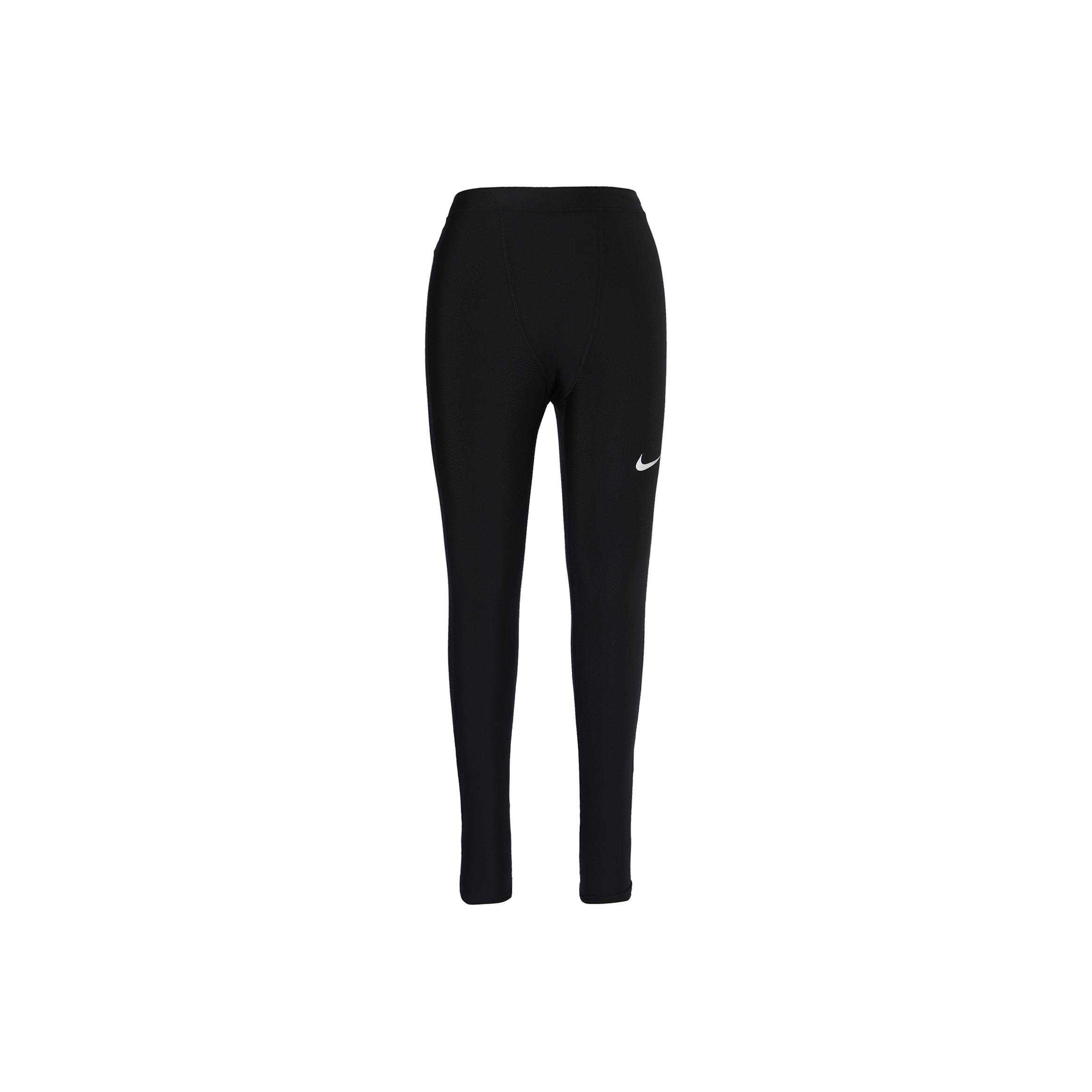 Nike Men's Black Dri-Fit Logo Compression Sports Fitness Pants Bottoms At4242-010 Cm