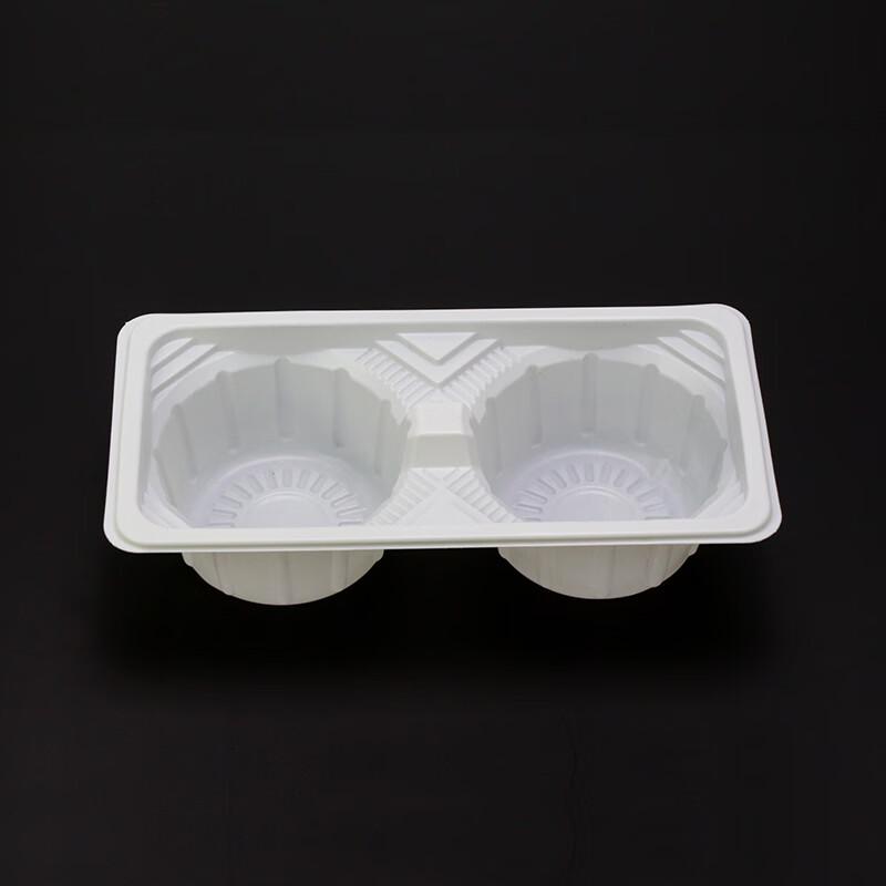 Shixun Disposable 2-Cup White Plastic Holder