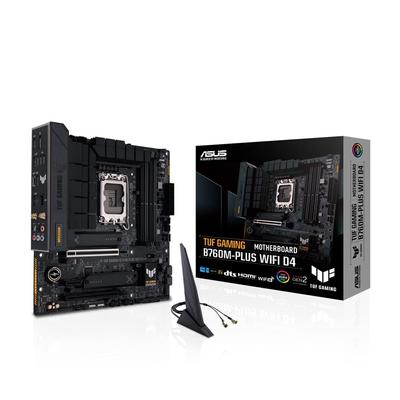 Asus Základní deska B760M kompatibilní s INTEL generace LGA1700 TUF GAMING WIFI D4 Produkt domácího autorizovaného distributora Micro ATX 13.12th B760M-PLUS /