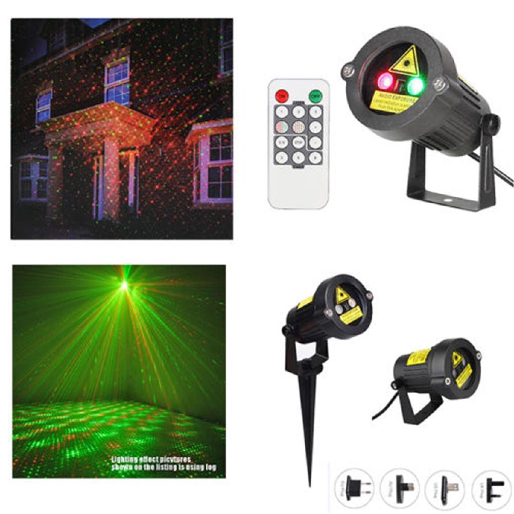 Outdoor Effect Garden Lawn Light Fairy Sky Star Laser Projector Waterproof Landscape Park Garden Christmas Decorative Lamp