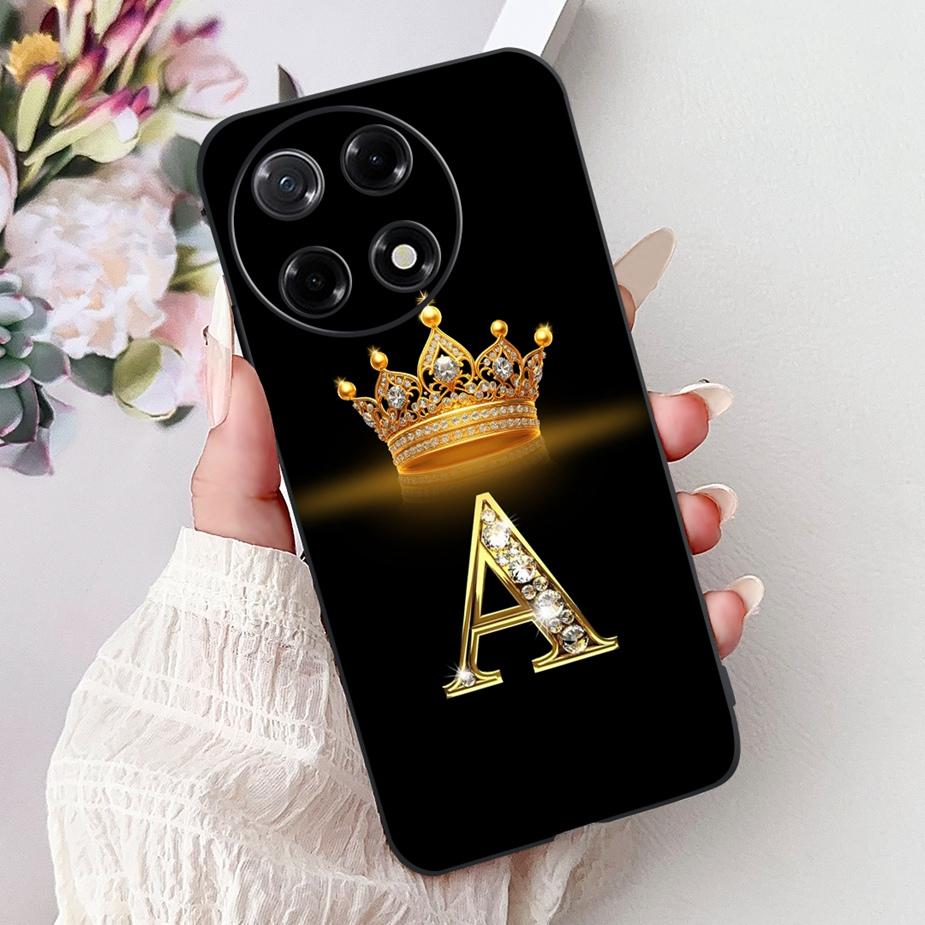 For Tecno Camon 30S Case Camon30 Pro CL8 New Crown Letters Cover Soft Silicone Case For Tecno Camon 30 Premier Camon30 5G Fundas