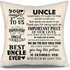 To My Bonus Daughter Gift Ideas Throw Pillow Covers for Bonus Daughter from Bonus Mom Bonus Dad Birthday Graduation Thanksgiving