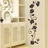 Autocolante de perete cu viță de vie florală, combinație simplă, autocolante pentru baie, autoadezive, impermeabile, autocolante pentru decorarea casei