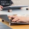 Suport pentru laptop kitoen, suport elegant din lemn pentru laptop, ușor de transportat, mic, compact și ușor, pentru masă, răcire pentru laptop, compatibil cu MacBook, MacBook Pro, MacBook