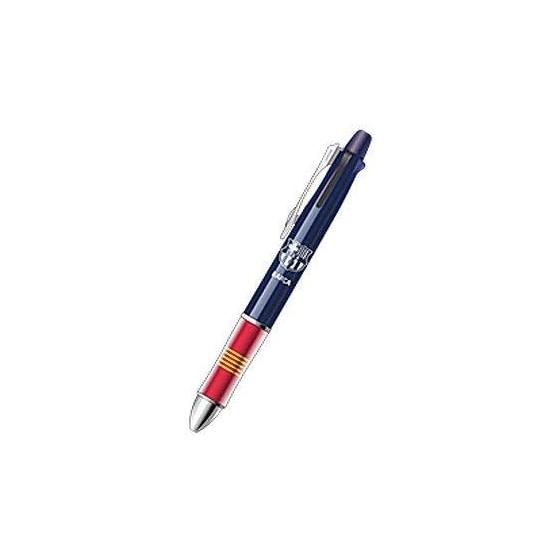 PILOT FOOTBALL STATIONERY Dr. Grip 4+1 Barcelona (El Capitano) PBKHDF150FPBEC 0.7mm 4-Color Ballpoint Pen (Black, Red, Blue, Green) & 0.5mm
