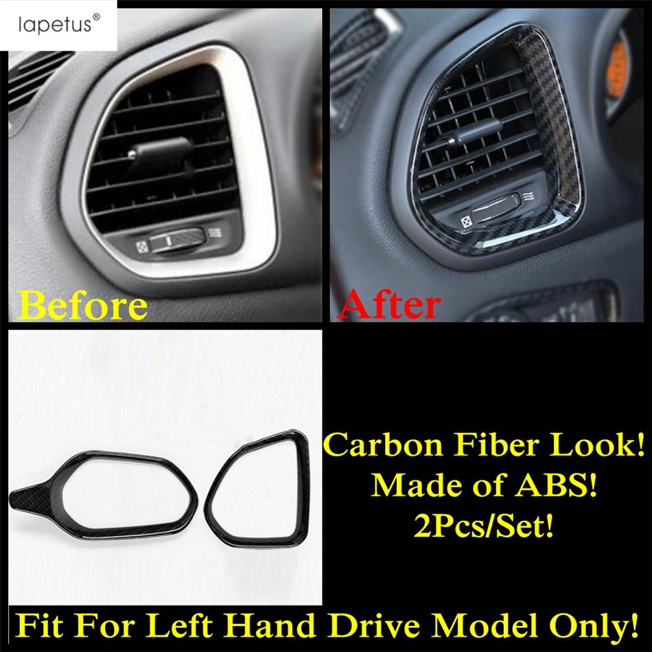 For Jeep Renegade 2015 - Accessories Head Light / Window Lift / Handle Bowl / Central Middle Air AC Vent Cover Trim Interior