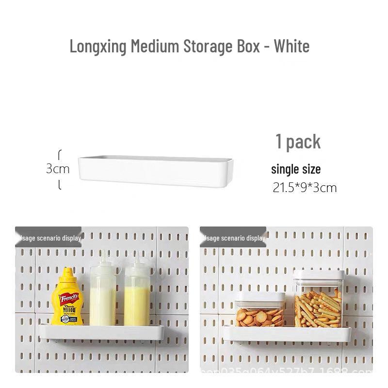 Desktop Pegboard Organizer – Standable/Adhesive No-Drill Storage Dividers for Desk Accessories