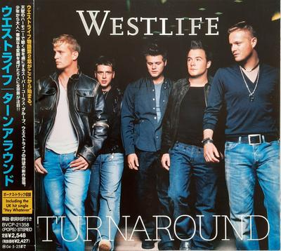 CD WESTLIFE - Turnaround BVCP21358 BMG 2003 Japan ObiPop Used