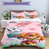 3Pcs Paw Patrol Adventure Bedding Set Quilt Cover Pillowcase Home Christmas Halloween Gift 1 Duvet Cover 2 Pillowcase S1422