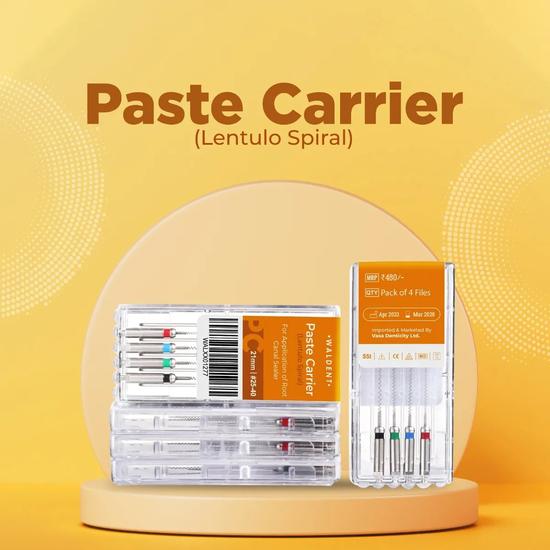 Waldent Paste Carrier (Lentulo Spiral) 25mm (Pack of 4)
