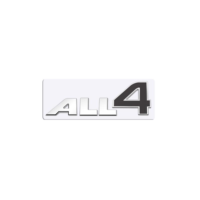 Metal 3D Badge ALL4 S Logo Car Rear Trunk Body Sticker Emblem For MINI COOPER S Clubman R55 R56 R57 R58 R59 F54 F55 F56 F57 JCW