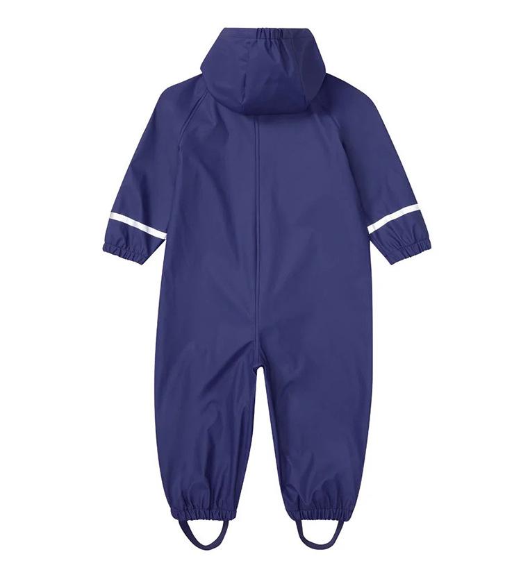 Kinder Ganzkörper-Regenanzug: All-in-One Wasserdichtes Poncho für Jungen und Mädchen - Perfekt für Schule und Outdoor-Spiel