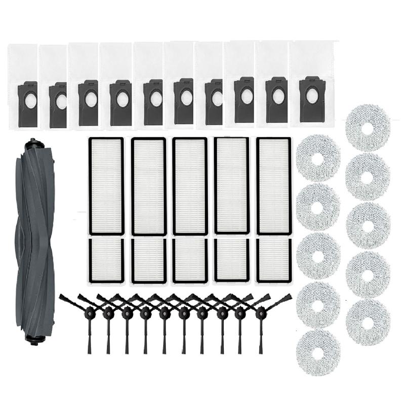 Robot Vacuum Cleaner Replacement Parts Mop Pad Dust Bag Replacement Parts For Robot Vacuum Cleaners