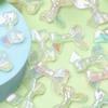 UV Plated Dazzle Jewelry Accessories Necklace Fashion Bow Loose Beads DIY Earring 10pcs Handmade Material Pendant