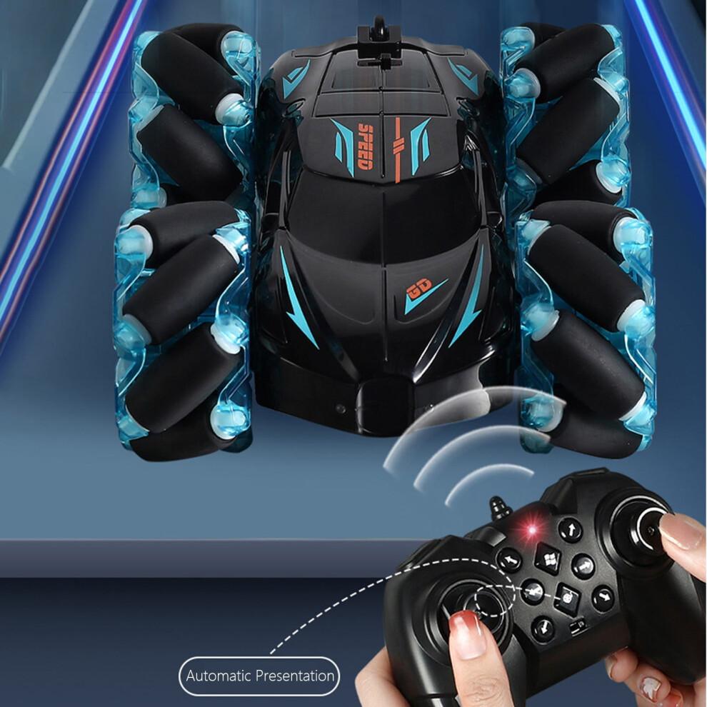 Xaoshaoyi RC Stunt Car for Kids, 4WD Remote Control Car Spins and Flips | Indoor & Outdoor Toy Compatible with Boys 4-7