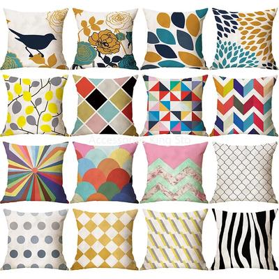 45x45cm nordischer geometrischer Kissenbezug für Sofa, Büro, Heimdekoration, Dekokissenbezug, Outdoor, Camping, Auto, Kissenbezug, Heimdekoration