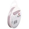 Pink Polka Dot Satin Ribbon 9.5 Mm 10 M