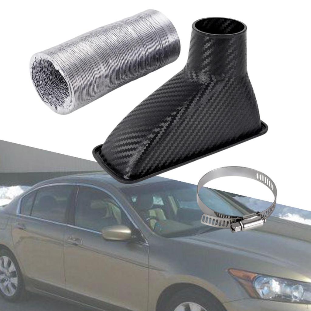 Cold Air Intake Kit with Hose Clamp Car Filter