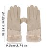 Plush Lining Winter Gloves Warm Thick Gloves New Touch Screen Gloves  Women