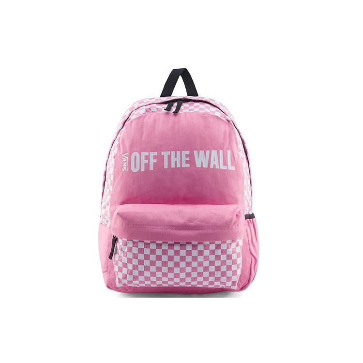 

New Vans Cotton With Polyester Backpack Regular Women s Pink VN0A3UQSUV6 30.0*10.9*41.9CM