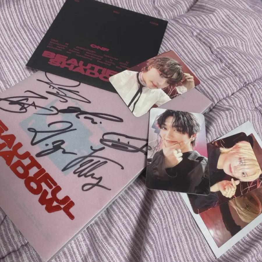 

On&off Onf Beautiful Shadow Подписанный Foca Красивый-распродажный альбом