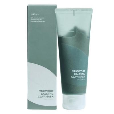 Mugwort Calming Clay Mask 100ml / Soothing, Nourishing, Moisturizing, Korean Cosmetics, Kbeauty