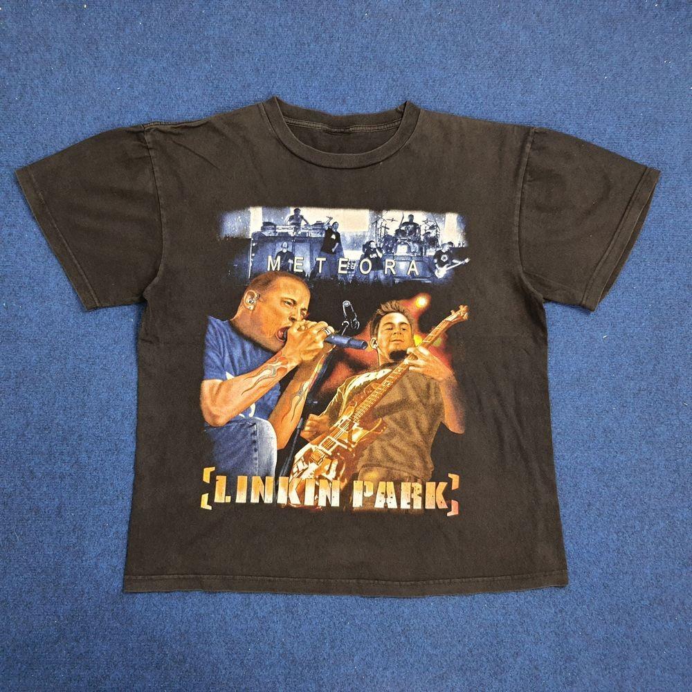 Футболка Linkin Park Rock Band Tee классическая унисекс футболка с логотипом группы QT4031 Унисекс Футболка S