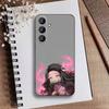 Nezuko S-Kamado Phone Case For Samsung Galaxy A73,A72,A71,A70,A52,A51 Others Soft Black Cover