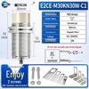 Sensor de Proximidade Indutivo à Prova d'Água, Dois Fios, M8/M12/M18/M30, NPN NA/PNP NF